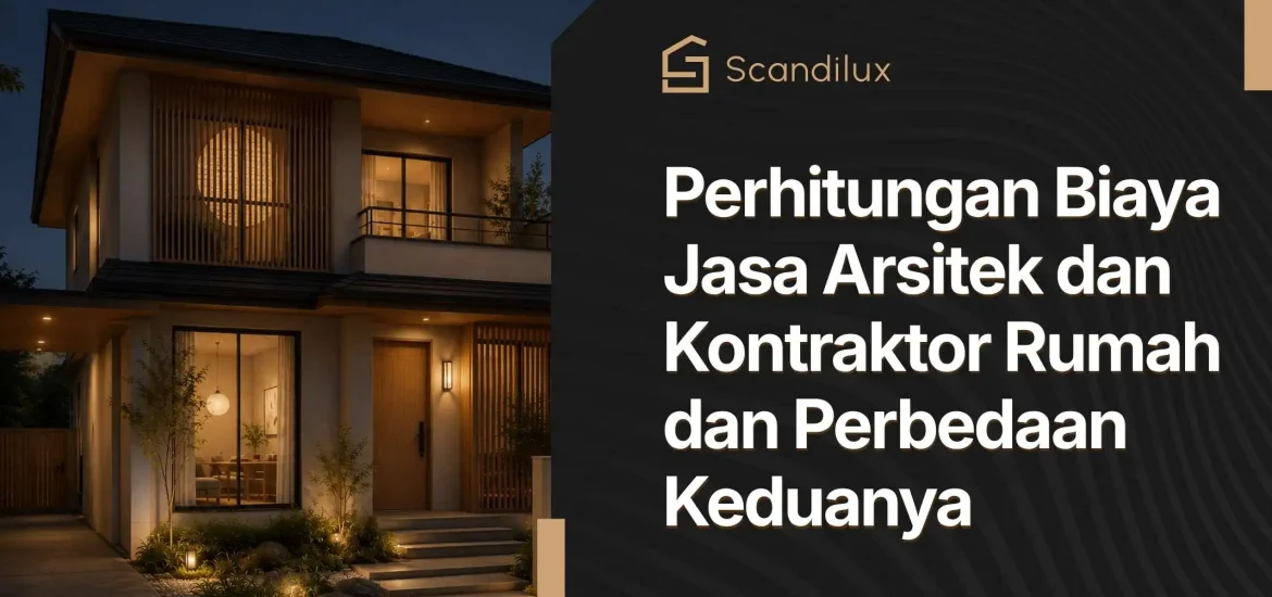 Biaya Jasa Arsitek dan Kontraktor