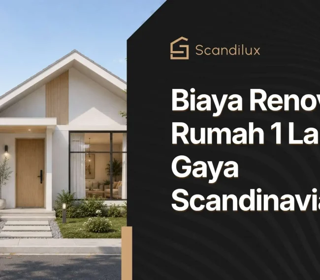 Biaya Renovasi Rumah 1 Lantai