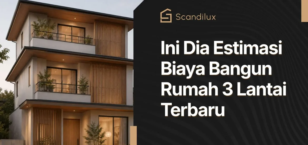 Biaya Bangun Rumah 3 Lantai