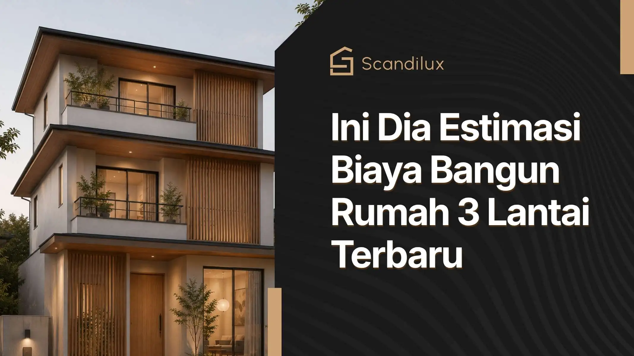 Biaya Bangun Rumah 3 Lantai
