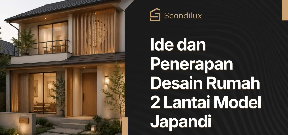 Desain Rumah Japandi 2 Lantai